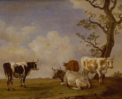 Négy bika alkotó: Paulus Potter