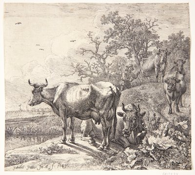 Tehénpásztor alkotó: Paulus Potter