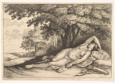 Alvó vadásznő, 1625-77. alkotó: Paulus Potter