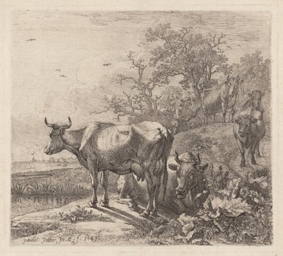 A tehénpásztor alkotó: Paulus Potter