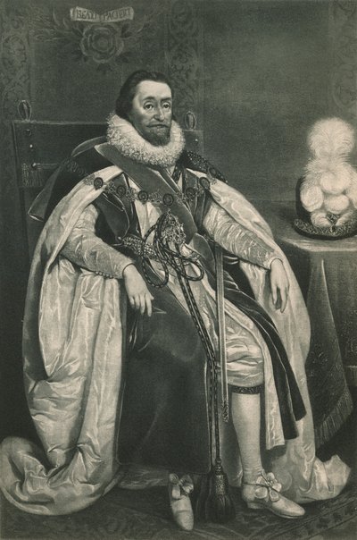 I. Jakab király és VI., 1603, 1904 alkotó: Paulus van Somer