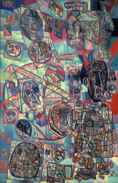 Az ember a világban, 1925 alkotó: Pavel Nikolayevich Filonov