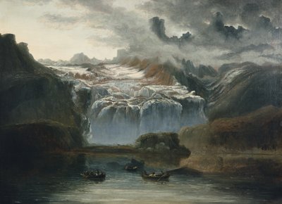 Jostedals gleccser (olaj, vászon) alkotó: Peder Balke