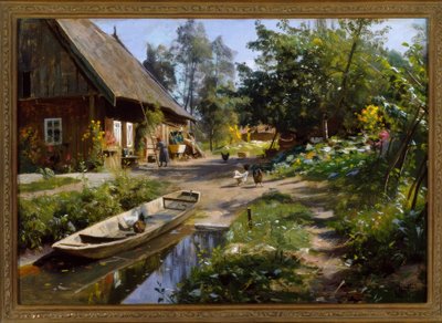 Napsütéses nap az országban alkotó: Peder Monsted
