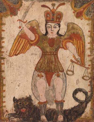 Szent Mihály arkangyal (San Miguel) alkotó: Pedro Antonio Frésquis