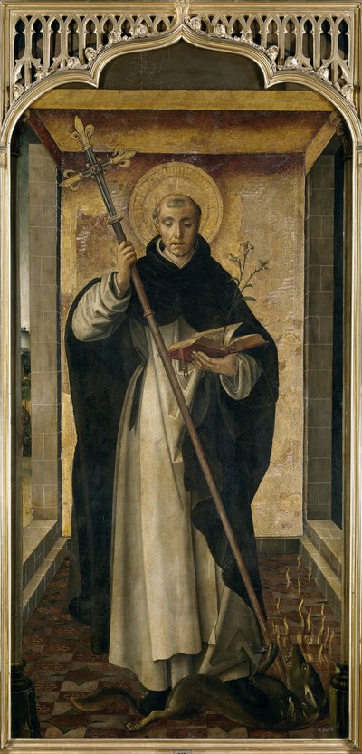 Szent Domonkos, 1493-1499 alkotó: Pedro Berruguete