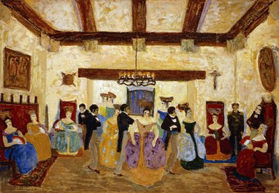 Gyarmati Találkozó; Reunion Colonial alkotó: Pedro Figari