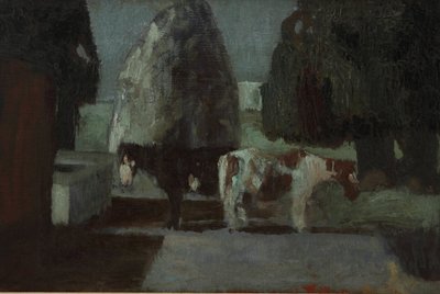 Kert a Hold alatt vagy Quietud en la Quinta alkotó: Pedro Figari Solari