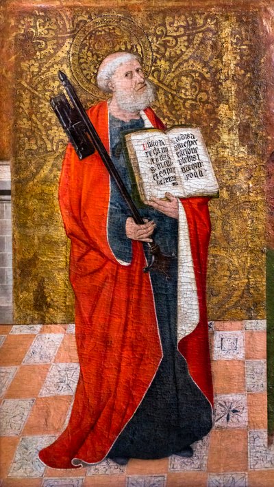 Szent Péter (tempera, fa) alkotó: Pedro Garcia de Benabarre