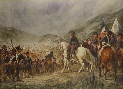 „Chacabuco”-i csata, Chile 1817. február alkotó: Pedro Subercasseux
