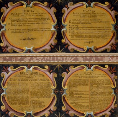 Feliratok négy, a római Santa Maria della Vittoriában őrzött, Pieter Snayers (1592-1667) 1620. november 7-8. között vívott fehérhegyi csatáról készült festményről alkotó: Peeter Snayers