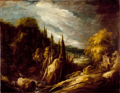 Hegyi táj alkotó: Peeters the Elder Gillis