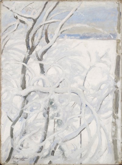 Fa télen alkotó: Pekka Halonen