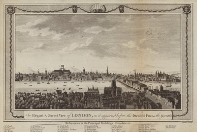 Kilátás Londonra alkotó: Peltro William Tomkins