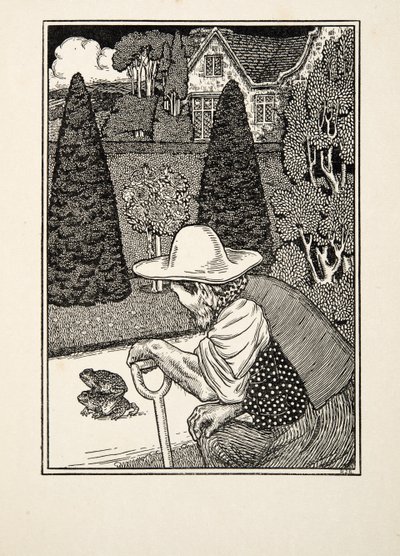 Egy hűséges társ, az Állatok száz anekdotájából, kocsma. 1924 alkotó: Percy J. Billingshurst