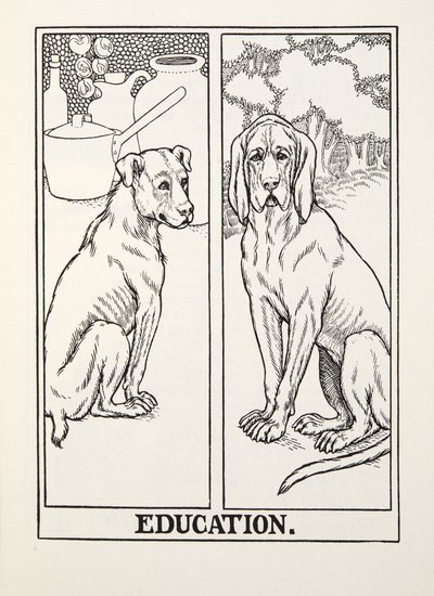 Oktatás, Fontaine Fables, pub. 1905 alkotó: Percy J. Billingshurst