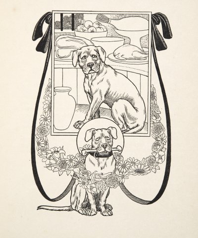 Ritka őszinteség, az Állatok száz anekdotájából, kocsma. 1924 alkotó: Percy J. Billingshurst