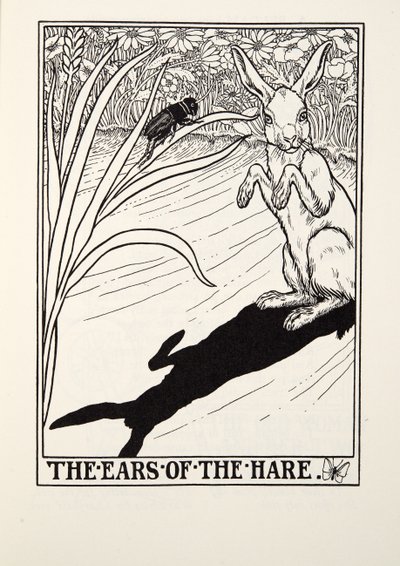 The Ears of the Hare, Fontaine Fables, pub. 1905 alkotó: Percy J. Billingshurst
