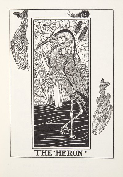The Heron, a Fontaine Fables, kocsma. 1905 (metszet) alkotó: Percy J. Billingshurst