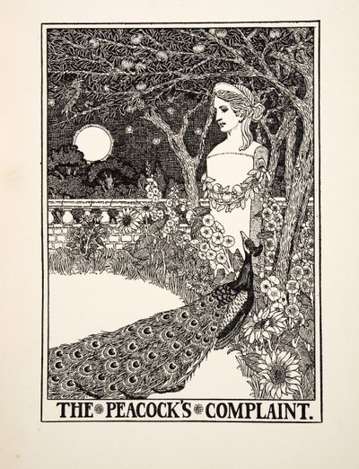 The Peacocks Complaint, A Hundred Fables of Aesopus, Pub.1903 alkotó: Percy J. Billingshurst