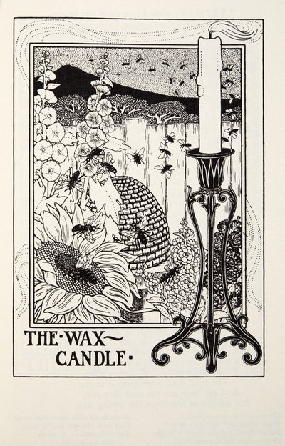 A viaszgyertya, a Fontaine Fables, kocsma. 1905 alkotó: Percy J. Billingshurst