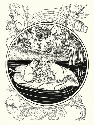 Egerek mint navigátorok (litho) alkotó: Percy James Billinghurst