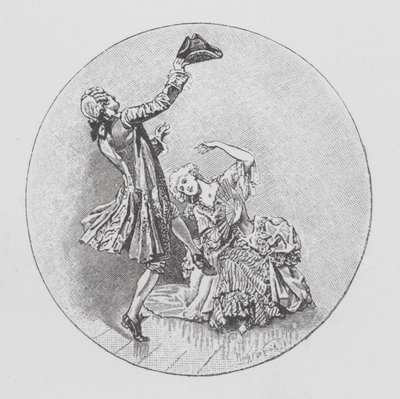 Tánc (litho) alkotó: Percy Macquoid