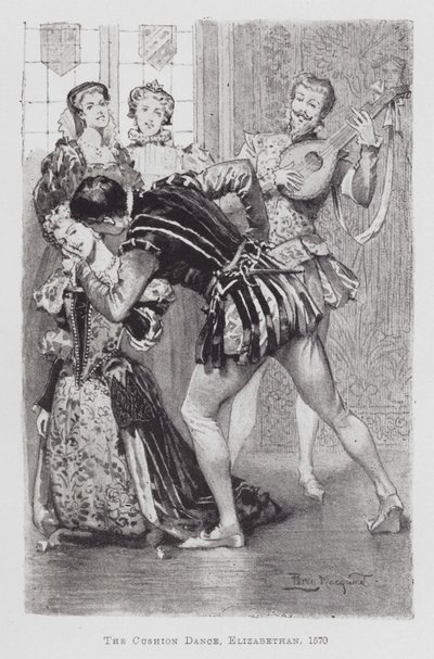 Tánc: The Cushion Dance, Elizabethan alkotó: Percy Macquoid