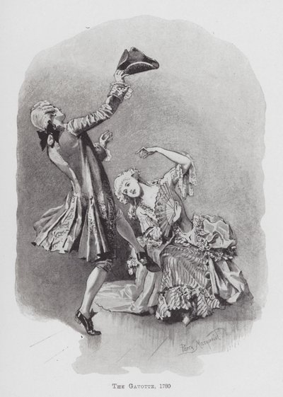 Tánc: A Gavotte alkotó: Percy Macquoid