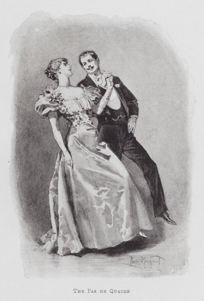 Tánc: The Pas de Quatre (litho) alkotó: Percy Macquoid