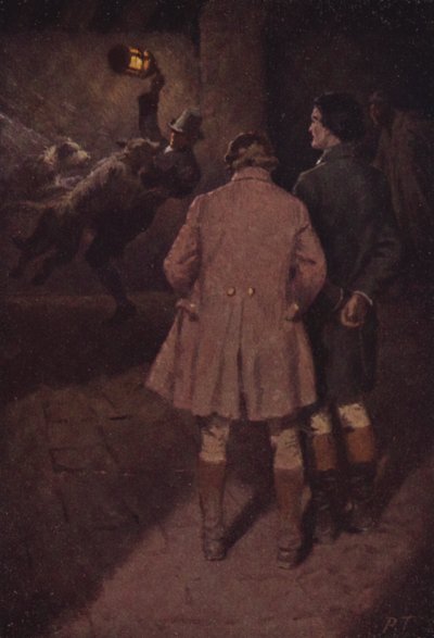Illusztráció a Wuthering Heightshez, Emily Bronte (színes litó) alkotó: Percy Tarrant