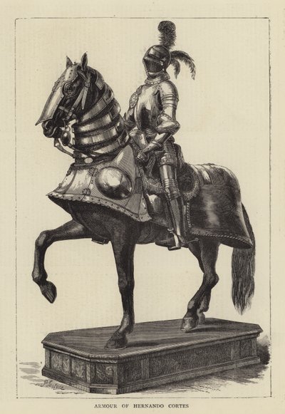 Hernando Cortes páncélja alkotó: Percy William Justyne