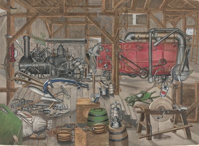 Barn Gangway alkotó: Perkins Harnly