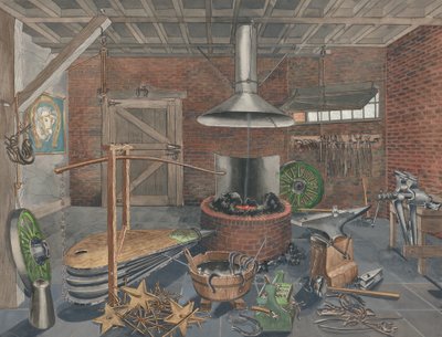 Kovácsműhely, 19351942. alkotó: Perkins Harnly