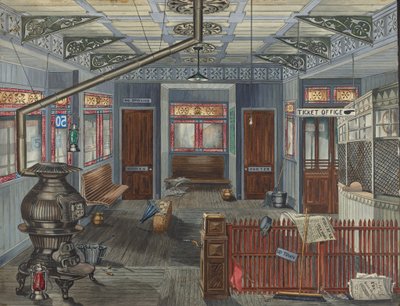 El Station belső alkotó: Perkins Harnly