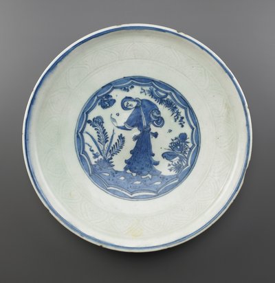 Dish, Irán, Safavid dinasztia (kerámia) alkotó: Persian School