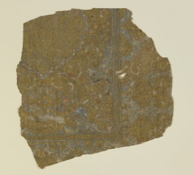 Egy Rawdat al-safa töredéke alkotó: Persian School