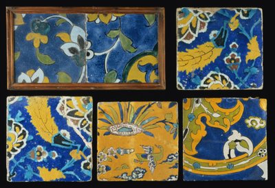 Safavid Cuerda Seca csempecsoport (kerámia) alkotó: Persian School
