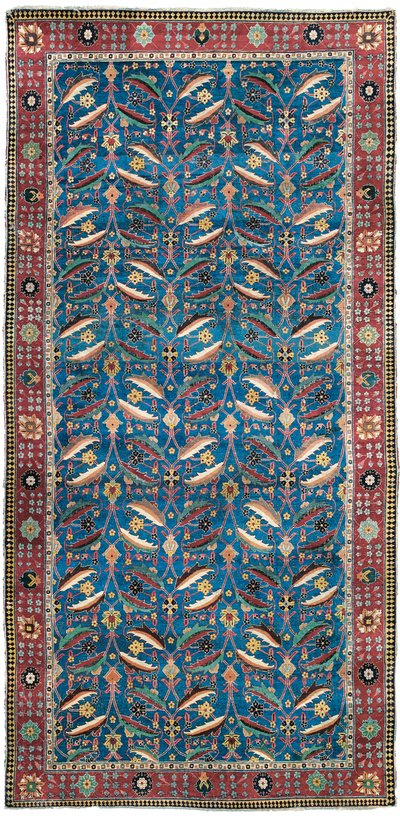 Kirman „vázaszőnyeg”, Délkelet-Perzsia, 17. század közepe alkotó: Persian School
