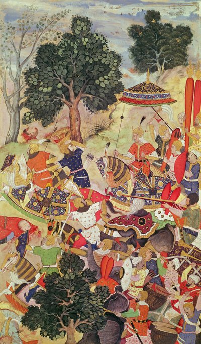 Bakadur kán elfogása alkotó: Persian School