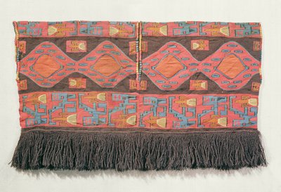 Interlock gyapjú kárpit ing, Nazca Culture (textil) alkotó: Peruvian School