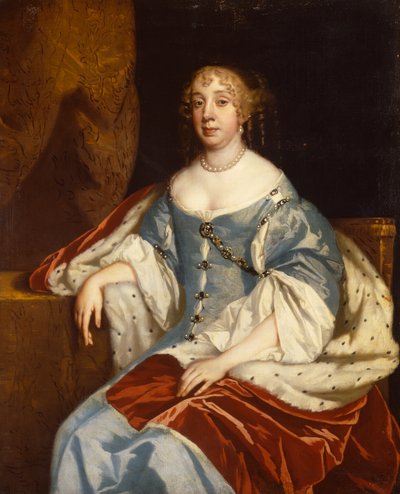 Anne Lady Rivers portréja (olaj, vászon) alkotó: Peter (studio of) Lely