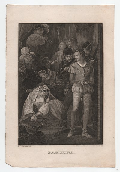 Parisina, 1850 körül (metszet) alkotó: Peter Carl Geissler