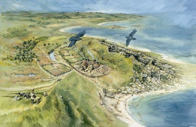 Nornour, Scilly-szigetek, ie 500, 1990-2010 alkotó: Peter Dunn