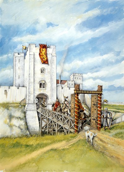 Old Sarum, 1140, 1990-2010 alkotó: Peter Dunn