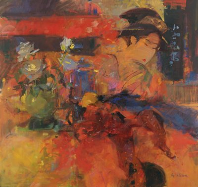 Nyári rózsák alkotó: Peter Graham (Contemporary)