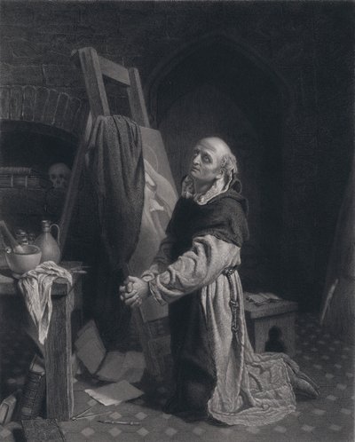 Angelicotól (metszet) alkotó: Peter Graham