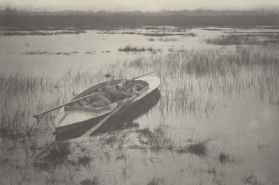 Gunner Working Up to Fowl, 1886. Alkotók: Dr. Peter Henry Emerson, Thomas Frederick Goodall. alkotó: Peter Henry Emerson, Thomas Frederick Goodall
