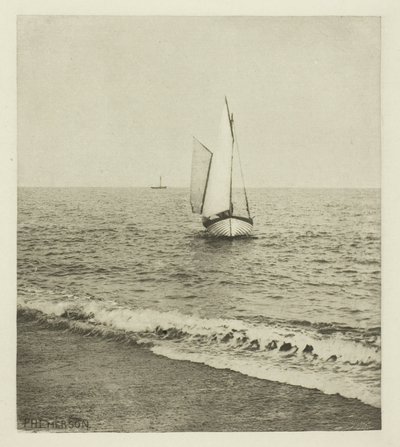 Egy suffolki garnélarák "Partra jön" alkotó: Peter Henry Emerson