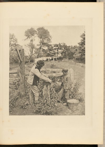 At the Grindstone - egy suffolki tanyán alkotó: Peter Henry Emerson